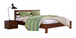 Дерев'яне ліжко РЕНАТА ЛЮКС ТМ Естелла, матеріал бук, основа ламелі, 8 кольорів