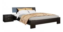 Дерев′яне ліжко ТИТАН ТМ Естелла, матеріал бук, основа ламелі, 8 кольорів 180х200  Масив