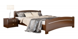 Дерев'яне ліжко ВЕНЕЦІЯ ТМ Естелла, матеріал бук, основа ламелі, 8 кольорів